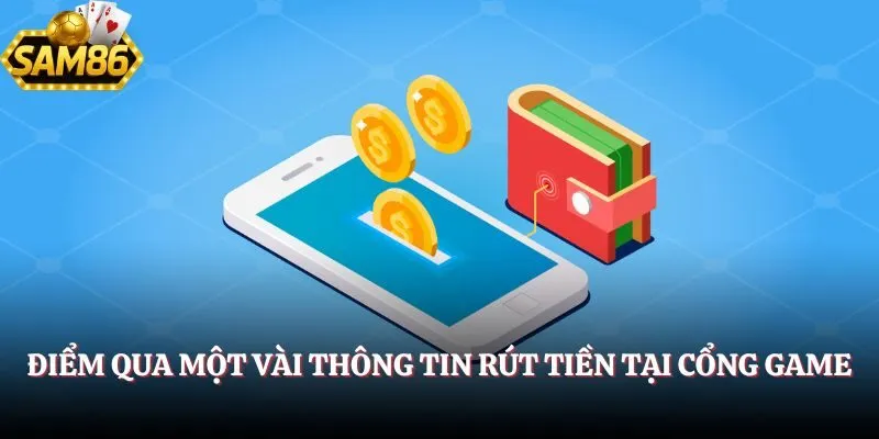 Rút Tiền SAM86 – Quy Trình Nhận Thưởng Đơn Giản, Nhanh Gọn 1 Điểm qua một vài thông tin rút tiền tại cổng game